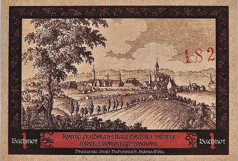 Notgeld<br>Winnice Lubuskie - Winnica Saganum<br>komplet 6 szt.<br>