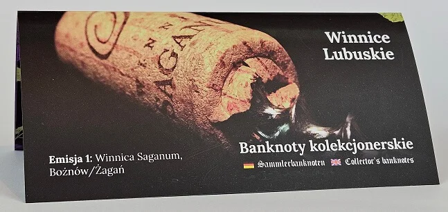 Notgeld<br>Winnice Lubuskie - Winnica Saganum<br>komplet 6 szt.<br> - obrazek 10