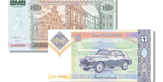 ZESTAW PROMOCYJNY! Samochody PRL Warszawa M20<br>Seria AA+AB+CH + GRATIS! 100 lat Muzeum w Zielonej Górze