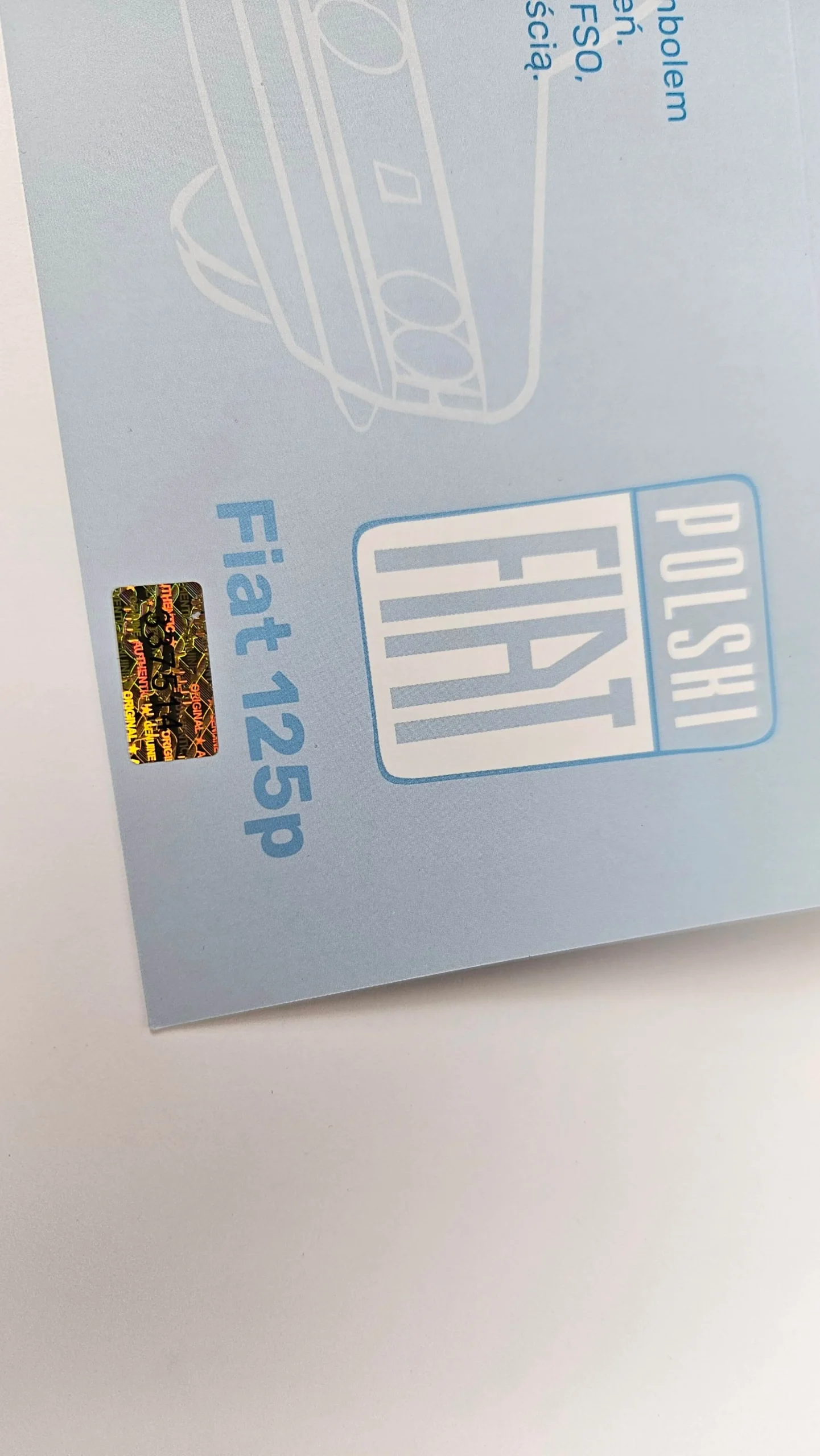 Samochody PRL<br>Fiat 125p<br>ETUI - obrazek 2